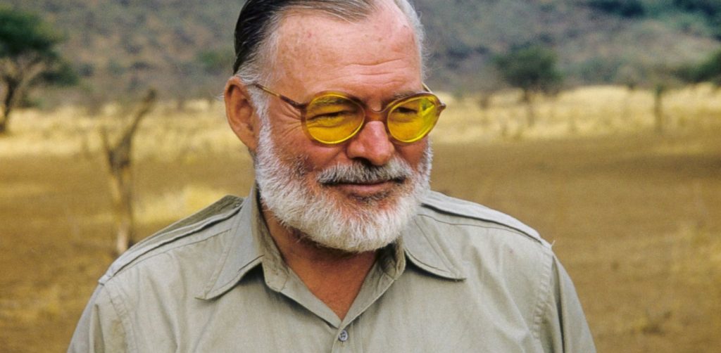 Ernest Hemingway měl tuhý kořínek