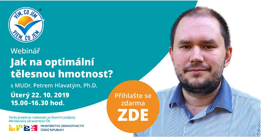 Webinář s lékařem zdarma: Jak na optimální tělesnou hmotnost?